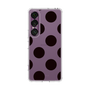 Slim Protection Case［ Simple Dot - Black ］