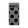 Slim Protection Case［ Simple Dot - Black ］