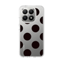 Slim Protection Case［ Simple Dot - Black ］