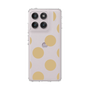 Slim Protection Case［ Simple Dot - Beige ］