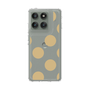 Slim Protection Case［ Simple Dot - Beige ］