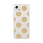 Slim Protection Case［ Simple Dot - Beige ］