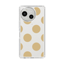 Slim Protection Case［ Simple Dot - Beige ］