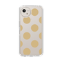 Slim Protection Case［ Simple Dot - Beige ］