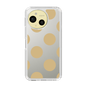 Slim Protection Case［ Simple Dot - Beige ］