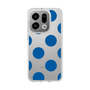 Slim Protection Case［ Simple Dot - Blue ］