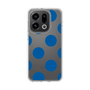 Slim Protection Case［ Simple Dot - Blue ］