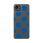 Slim Protection Case［ Simple Dot - Blue ］
