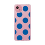 Slim Protection Case［ Simple Dot - Blue ］