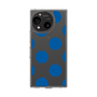 Slim Protection Case［ Simple Dot - Blue ］