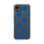 Slim Protection Case［ Simple Dot - Blue ］
