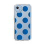 Slim Protection Case［ Simple Dot - Blue ］