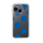 Slim Protection Case［ Simple Dot - Blue ］