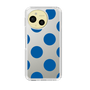Slim Protection Case［ Simple Dot - Blue ］