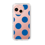 Slim Protection Case［ Simple Dot - Blue ］