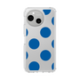 Slim Protection Case［ Simple Dot - Blue ］