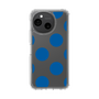 Slim Protection Case［ Simple Dot - Blue ］