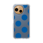 Slim Protection Case［ Simple Dot - Blue ］