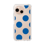 Slim Protection Case［ Simple Dot - Blue ］