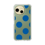 Slim Protection Case［ Simple Dot - Blue ］
