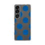 Slim Protection Case［ Simple Dot - Blue ］