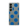 Slim Protection Case［ Simple Dot - Blue ］