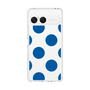 Slim Protection Case［ Simple Dot - Blue ］