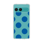 Slim Protection Case［ Simple Dot - Blue ］