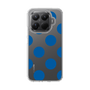 Slim Protection Case［ Simple Dot - Blue ］
