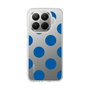 Slim Protection Case［ Simple Dot - Blue ］