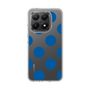 Slim Protection Case［ Simple Dot - Blue ］