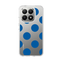 Slim Protection Case［ Simple Dot - Blue ］
