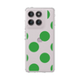 Slim Protection Case［ Simple Dot - Green ］