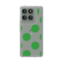Slim Protection Case［ Simple Dot - Green ］