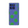 Slim Protection Case［ Simple Dot - Green ］
