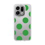 Slim Protection Case［ Simple Dot - Green ］