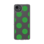 Slim Protection Case［ Simple Dot - Green ］