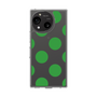 Slim Protection Case［ Simple Dot - Green ］