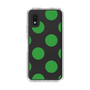Slim Protection Case［ Simple Dot - Green ］