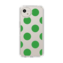 Slim Protection Case［ Simple Dot - Green ］