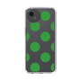 Slim Protection Case［ Simple Dot - Green ］