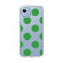 Slim Protection Case［ Simple Dot - Green ］
