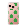 Slim Protection Case［ Simple Dot - Green ］