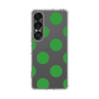Slim Protection Case［ Simple Dot - Green ］