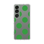 Slim Protection Case［ Simple Dot - Green ］