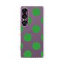 Slim Protection Case［ Simple Dot - Green ］