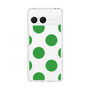 Slim Protection Case［ Simple Dot - Green ］