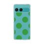 Slim Protection Case［ Simple Dot - Green ］