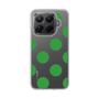 Slim Protection Case［ Simple Dot - Green ］