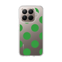 Slim Protection Case［ Simple Dot - Green ］